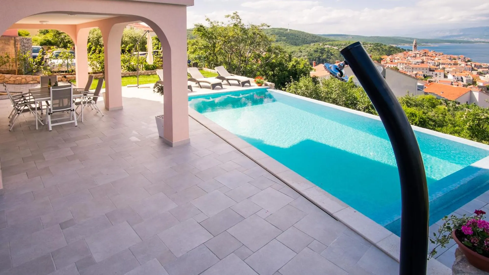 Apartment With A Private Pool, Enchanting View, Beach - By Traveler Tourist Agency Id 2122 Vrbnik 0*,
